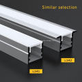 PMMA PC Diffuser Led Strip Aluminum